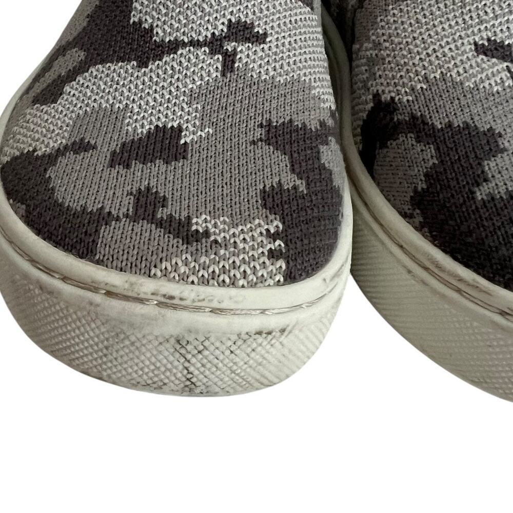 Rothy's Grey Camo Slip On Sneakers Size Kids 13 - Picture 5 of 10